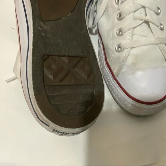 Converse Chuck Taylor All Star Low Top - Optical White Men's Sz 13 Shoes M7652 - Picture 6 of 11